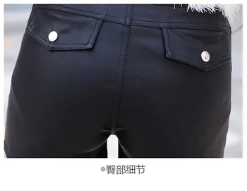 Caliente coreano Ropa Con Cinturón de Remache Botín Cortos 2019 Mujer Otoño Invierno de la Moda de Cuero de la PU Corto Feminino Ropa de color Negro B9N315