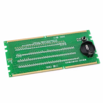 DDR2 y DDR3 2 en 1 iluminados Tester con Luz de Escritorio de la Placa madre de Circuitos Integrados de Envío de la Gota