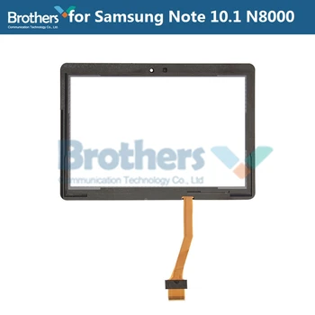 Panel táctil de Cristal Para Samsung Galaxy Note 10.1 N8000 N8010 Digitalizador de Pantalla Táctil de P5100 LCD Ensamblaje de la Pantalla de la Tableta LCD AAA de Prueba