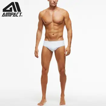 AIMPACT Hombres Nadar Escritos Sexy de la Moda de Nueva Swimwears Macho de las Olas en la Playa en Traje de baño con Cordón de Vacaciones de ropa de playa AM8155