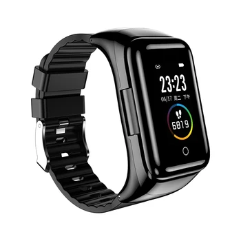 M7 Reloj Inteligente de los Hombres con Bluetooth de los Auriculares de la Frecuencia Cardiaca el Monitor de Presión Arterial Smartwatch para Android IOS Teléfonos