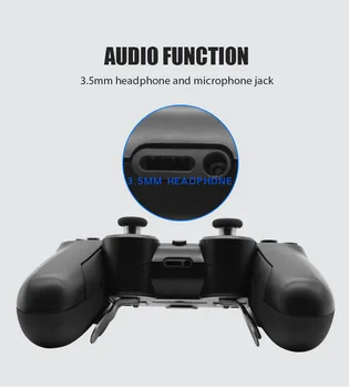 Inalámbrica Bluetooth Joystick De PS4 Controlador De mando de ps4 Consola De Playstation Dualshock 4 Mando de Ajuste Para PS3 PC