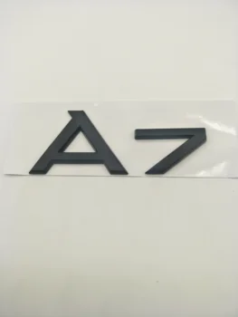 Mate Emblema de Audi A7 de Cuatro Ruedas motrices Maletero del Coche Logo Insignia de la etiqueta Engomada
