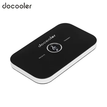 Docooler B6 Bluetooth 4.1 el Receptor y Transmisor 2 en 1 Inalámbrico A2DP 3.5 mm Bluetooth de Música Receier para el Altavoz