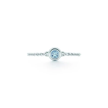 Las mujeres Anillo Único de circón accesorios Clavícula anillo clásico de la moda de Plata 925 de la plata Esterlina de la Joyería de regalo de san Valentín