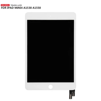 AAA LCD Para el iPad mini 4 Mini4 A1538 A1550 Pantalla LCD de Pantalla Táctil Digitalizador Panel de Vidrio de la Asamblea + Herramientas