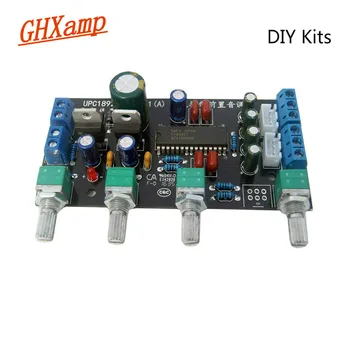 GHXAMP UPC1892 Preamplificador Tono de la Junta de Control de Kits de Altavoces Amplificadores de DIY Mini Preamplificador de Agudos ajuste de Graves 100x48mm