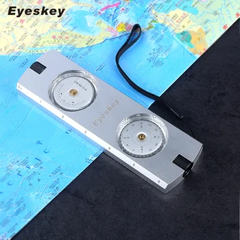 Eyeskey Profesional Impermeable De Aluminio De Avistamiento De Compás/ Inclinómetro Pendiente/Medición De La Altura De La Brújula