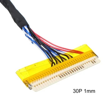 10Pcs/Lote de 250 mm/400 mm JAE FI-XB30SL 30Pins Controlador de la Junta Universal por Cable de Pantalla FI-X30P-D6 para 1ch 6 bits de LVDS Cable de la interfaz