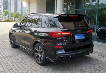 BMW X5 spoiler G05 spoiler 2018-2019 alerón trasero spoiler Pegar la Instalación de fibra de carbono Material de la cubierta Trasera del Tronco Spoiler