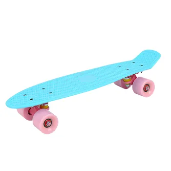 Los niños Lindos Patineta скейтборд Completo del Pez Patinetas para Principiantes Patada Skate Board para Niños Niñas Niños Centavo de la Junta de