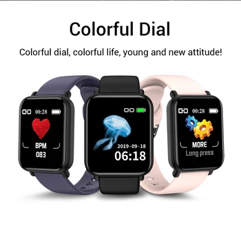 Y68 pro Smartwatch de la prenda Impermeable IP68 de la Frecuencia Cardíaca Presión Arterial Monitor de Fitness Tracker D20 Hombres Mujeres Reloj Inteligente de Apple Para el IPhone