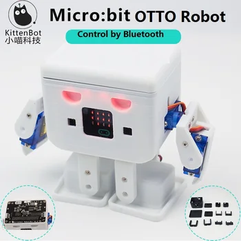Kittenbot Micro:bit Robotbit Versión 8 Maneras Servo Micro:bit de Control de la Programación Gráfica de OTTO Robot ,0102090