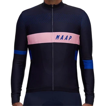 2020 maap de manga larga jersey de ciclismo de invierno de cachemira caliente sudadera de Australia de Invierno de manga larga jersey de ciclismo