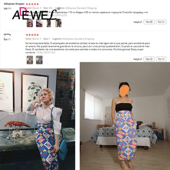 ADEWEL 2020 Más el Tamaño de la Azulado Africana de Impresión de Alta Cintura Falda Lápiz Bodycon Sexy Mujer de la Raya de Lápiz Midi Faldas Largas de Mujer XXL
