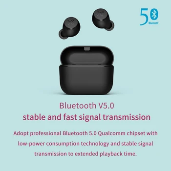 EDIFIER X3 Inalámbrico Bluetooth Auricular TWS Bluetooth V5.0 Apoyo aptX Asistente de Voz de Control Táctil IPX5 24 horas de Reproducción