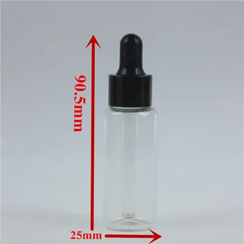 20pcs/lote de 20 ml de Aceite Esencial de Botellas de Cristal Líquido Reactivo de la Pipeta de la Botella Cuentagotas Gota de Aromaterapia, Venta de