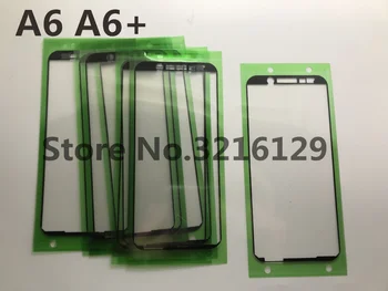 10PCS Original Nueva Pantalla LCD Marco Frontal Adhesivo 3M Adhesivo de la etiqueta Engomada de la Cinta Para Samsung Galaxy A6 A600 A600F A6+ A605 A605F 2018