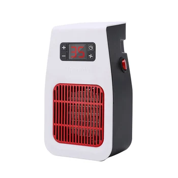 Mini 900W Calentador de Cerámica 2 Control de Velocidad de Cronometraje Eléctrico Caliente, Ventilador de Invierno más Cálido Hogar Calentador Portátil de Temperatura Constante