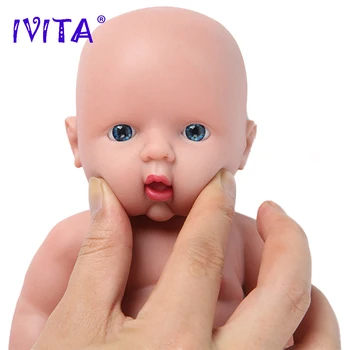 IVITA WG1505 30cm 1100g de Alta Calidad de Cuerpo Completo de Silicona Bebé Reborn Dolls Realista Gemelos Bebe Juguetes de la Educación Temprana para los Niños