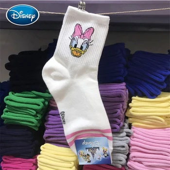 Disney Lindo De Dibujos Animados Calcetines De Algodón 2019 Nuevo Diseño De Calcetines Casuales Calcetines Suaves