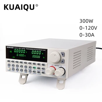 KORAD Eléctricos Profesionales de la Programación Digital de Control de Carga de CC Electrónico de Carga de la Batería Probador de Carga de 120V 300W 30A KEL103
