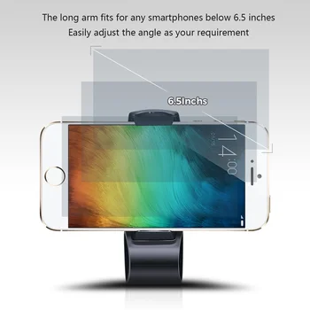 6.5 pulgadas Universal Salpicadero del Coche Titular de HUD Diseño Ajustable del Coche del Teléfono de Montaje para el iPhone 7 8plus para el xiaomi Note pro 8 9 HUAWEI