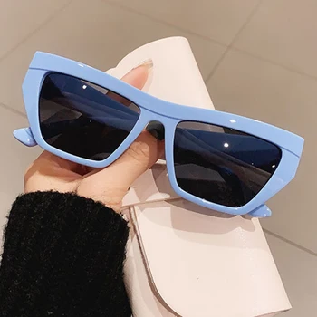 2021 Nueva añada de Ojo de Gato Gafas de sol de las Mujeres de Moda de la Marca Dis Tendencia de Grandes Gafas de montura de Gafas de Sol Mujer oculos de sol UV400
