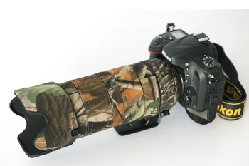 ROLANPRO Impermeable de la Lente de Camuflaje Capa de Cubierta para la Lluvia para Nikon Nikkor AF-S 70-200mm f/2.8 E FL ED VR lente Protectora de la Manga