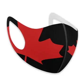 Canadá de la Hoja de Arce de BRICOLAJE mascarilla de protección lavable diseñador de la máscara para la cara masque en tissu lavable enfant cubrebocas con filtro