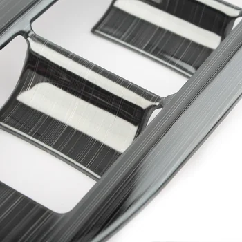 Coche Interior de la Ventana de Panel de interruptores de Moldeo de la Cubierta de ajuste Para el Toyota RAV4 2019 2020 RAV 4 de Acero Inoxidable de la Decoración del Coche Accesorios RHD