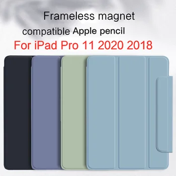 Smart Case Para iPad Pro 11 pulgadas 2020 2018 Delgado Ligero Inteligente Shell de la Cubierta del Soporte,Magnético Fuerte Adsorción para el iPad pro 11