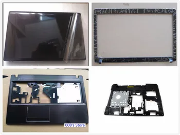 Nueva Portada para Lenovo IdeaPad G580 G585 LCD de la parte Posterior y Superior/Frontal/Bisel de Reposamanos superior/Inferior de la Base de la caja de Notebook AM0N2000100 AP0N2000100