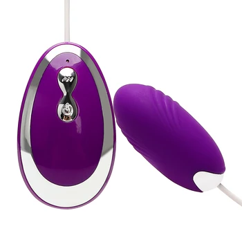 Potente Huevo Vibrador Bala vibradora Pelota de Masaje Estimulador de Clítoris de Control Remoto de los Juguetes Sexuales para Mujeres Sexo Adulto Productos