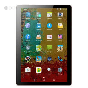 10 de la Pulgada 3G 2G Llamada de Teléfono Android Quad Core Tablet Pc Android 7.0 1GB 32GB WiFi, FM, Bluetooth 1G+32G Tabletas Pc cámara de 5Mp