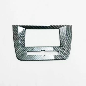 ABS de Plástico Para MG ZS 2018 accesorios Coche del Centro de Control el Panel de navegación de la Cubierta del panel de Guarnecido de la etiqueta Engomada del Coche de Estilo 1pcs