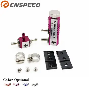 Envío gratis CNSPEED Turbo Boost Controlador Universal Ajustable Manual Turbo Boost Controller Kit de 1 A 30 Psi En la cabina
