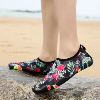 Nueva Inmersión Botas de secado Rápido Vadeando Zapatos al aire libre de la Playa de Zapatos de los Hombres y Mujeres de la Aptitud de la Yoga de Zapatos