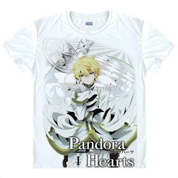 Pandora Hearts Oz Vessalius Camiseta de Trajes Cosplay de Hombres Japonés Famoso Anime T-shirt Regalos Únicos de Camisetas Masculina