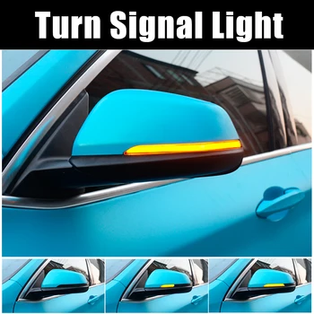 Para BMW X2 X1 F48 F49 1/2 serie F45 F46 F52 Sedán 2016-2018 Espejo Lateral Luz Intermitente LED Dinámico de la Señal de Giro luz Intermitente