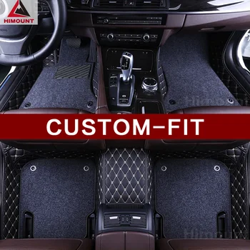 Personalizado de coche alfombras de piso para Mercedes Benz clase S Maybach W220 W221 W222 V222 S63 S65 AMG largo estándar/distancia entre ejes de alfombras tapetes