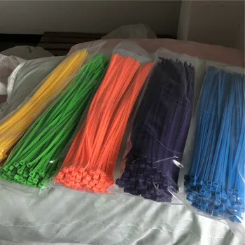 La longitud de 400 mm bridas de Nylon Auto-bloqueo de Cable de Lazos de Color de Plástico con cierre de Lazo de Alta Calidad de las ataduras de Cables están disponibles en Metlan.es