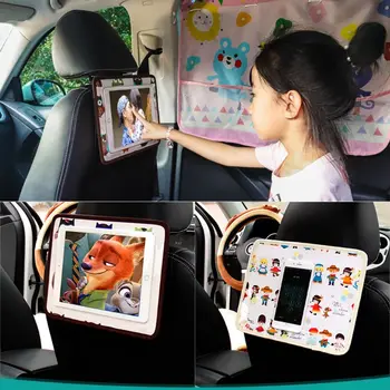 Universal del Reposacabezas del Coche del Teléfono de Montaje Titular de la Bolsa para los Niños en el Asiento de Atrás del Soporte para la Tableta de Samsung, Xiaomi 3-11.5 Comprimidos Pulgadas Smart Mo
