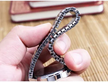 Flexible de acero inoxidable correa de interfaz elástica General de Reloj reloj de pulsera de las mujeres a los estudiantes ver