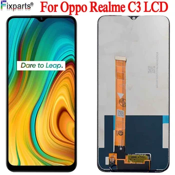 Probado Para OPPO realme C3 RMX2027 Pantalla LCD de Pantalla Táctil Digitalizador Asamblea de Repuesto Para teléfono 6.5