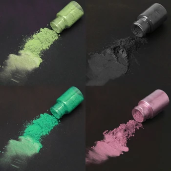 50 Colores Pigmentos Brillantes Mica En Polvo Kit De Resina Epoxi Colorante Maquillaje Bomba De Baño Jabón De Fabricación De La Vela Polvo De Pigmento Kit