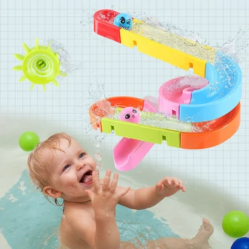 Nueva Taza de la Succión de las Órbitas de Baño para bebés, Juguetes de Agua, Juegos de Juguetes Para el Baño de los Niños Molino de agua de Baño Juguetes para Niños Regalos