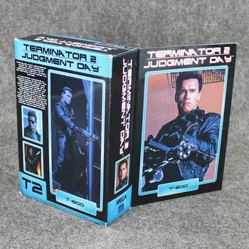 17cm NECA El Terminator 2 T-800 de la Figura de Acción Pescadero Juicio Hospital de Día Muñeco de PVC Modelo de Juguete
