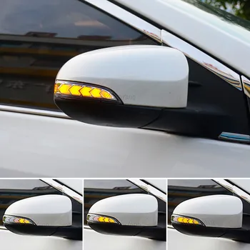 Para Toyota Camry Corolla Prius C Venza Altis Scion iM Yaris Avalon LED Dinámico de la Señal de Giro luz Intermitente del Espejo del Lado del Indicador de la Luz