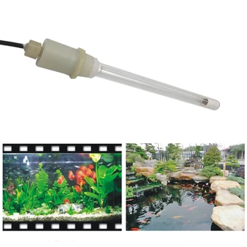 15W Acuario esterilizador ULTRAVIOLETA de la Luz de la Lámpara Germicida de Luces bajo el agua del Estanque UV de Desinfección de Agua